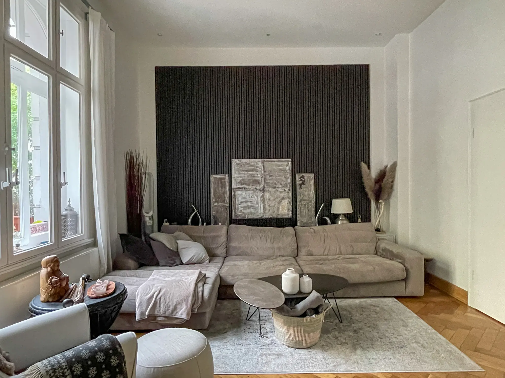 Wohnzimmer im Immobilienensemble Bödekerstraße Hannover Oststadt